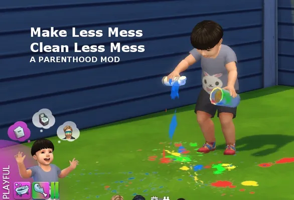 Kids Make Less Mess & Clean Less Mess